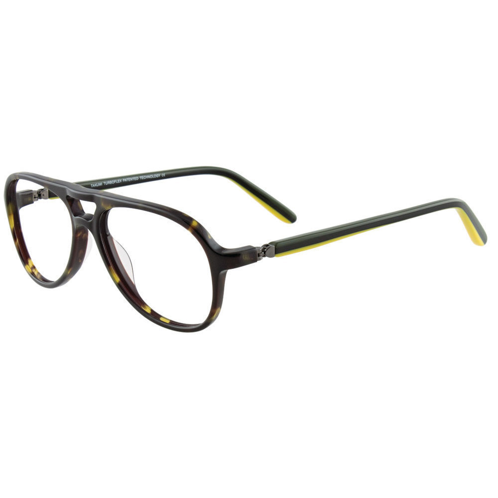 TAKUMI TK903 Eyeglasses 060 Tortoise Green 55mm